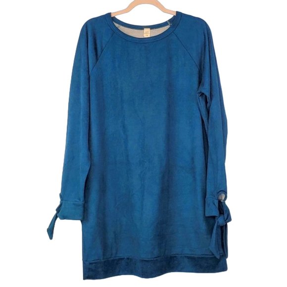 Lazy Sundays by Paper Crane Soft Long Sweatshirt Size: L - Picture 6 of 6